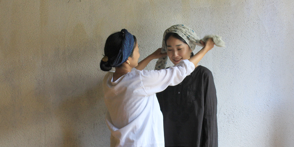 ターバンを巻く Fair Trade Life Store By Sisam Fair Trade