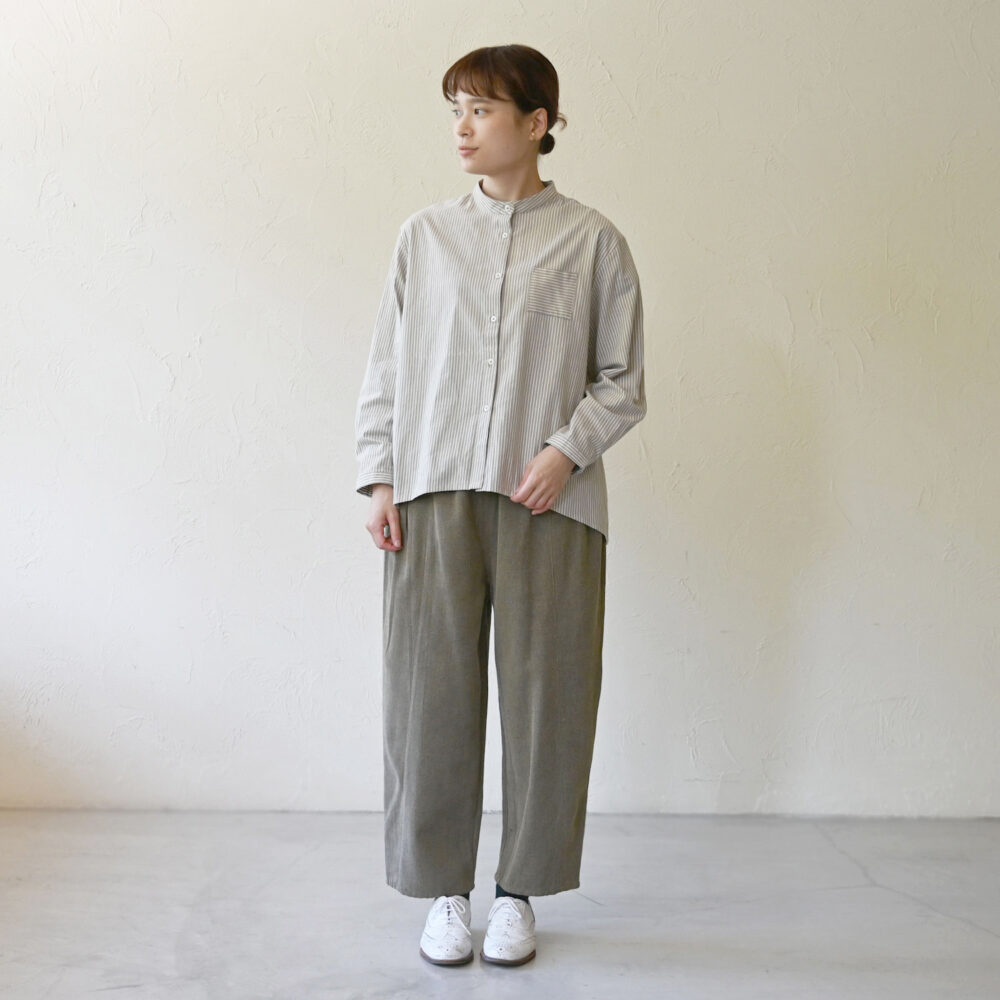 Drawer 2024 PRE1 ブザムスタンドカラーシャツ 1回のみ着用 スタンド