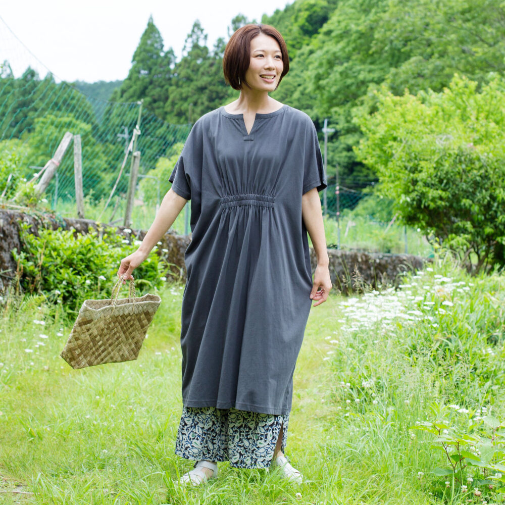 OCカフタンギャザーワンピース - 【シサム工房 公式OnlineStore】FAIR